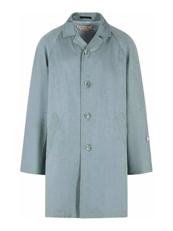 Marni: トレンチコート - トレンチコート - 緑