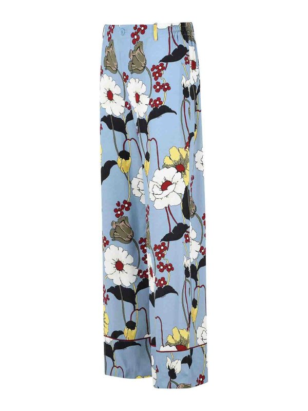 The Best Shops Marni: カジュアルトラウザー - カジュアルパンツ - ライトブルー