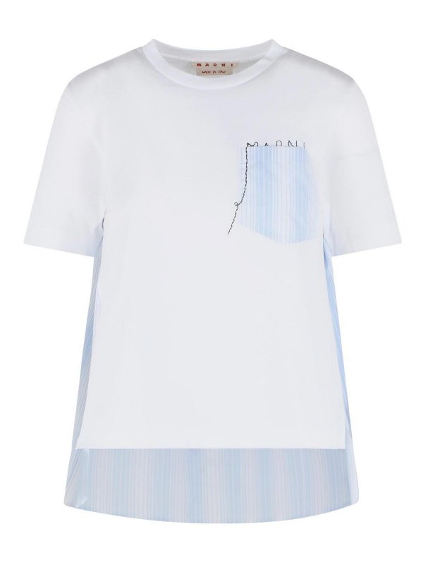 Marni: Camisetas - Camiseta - Blanco