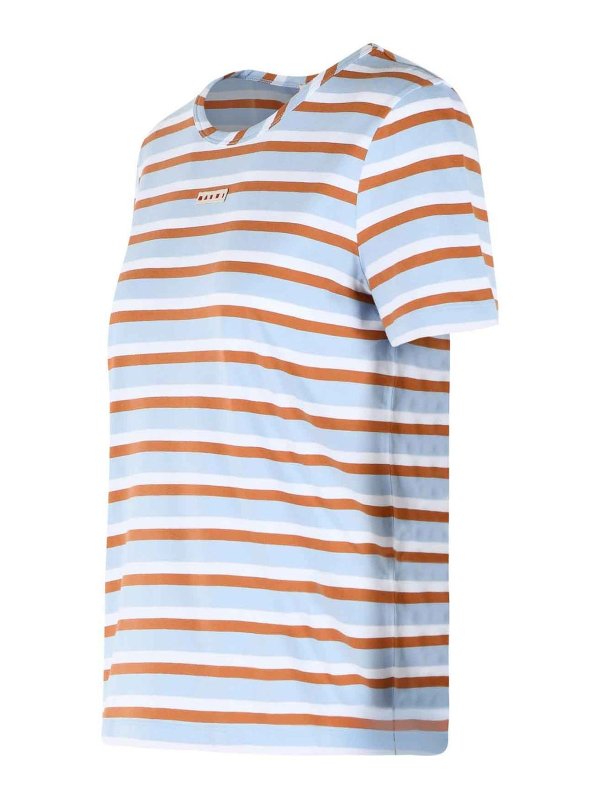 The Best Shops Marni: t-shirt - T-shirt in cotone multicolore