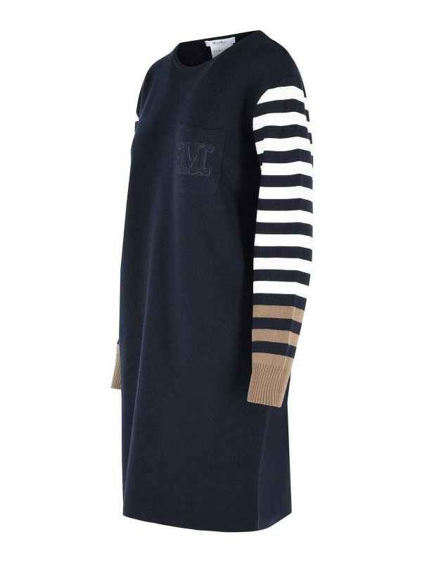 The Best Shops Max Mara: Vestidos media pierna - Vestido Midi - Azul