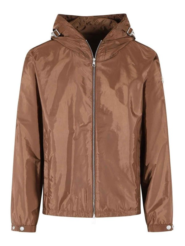 MONCLER: giacche casual - Giacca a vento con cappuccio
