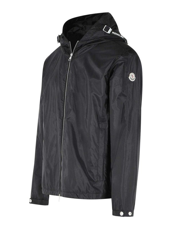 The Best Shops MONCLER: カジュアルジャケット - カジュアルジャケット - 黒