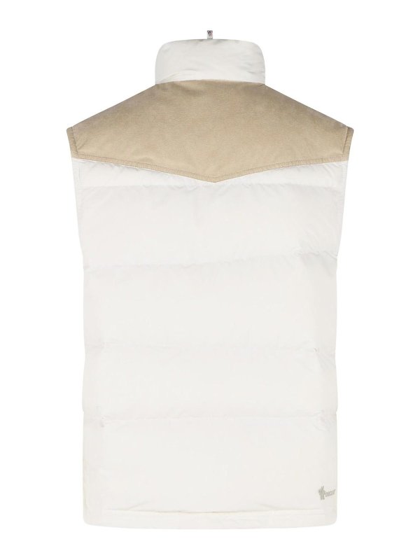 MONCLER: ダウン・ハイテクジャケット online - ダウンジャケット - 白