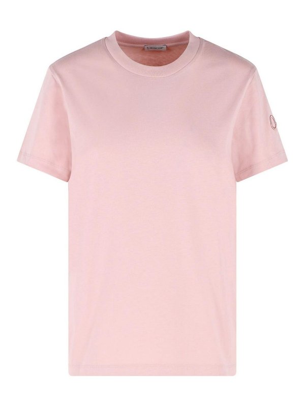 MONCLER: Camisetas - Camiseta - Color Carne Y Neutral