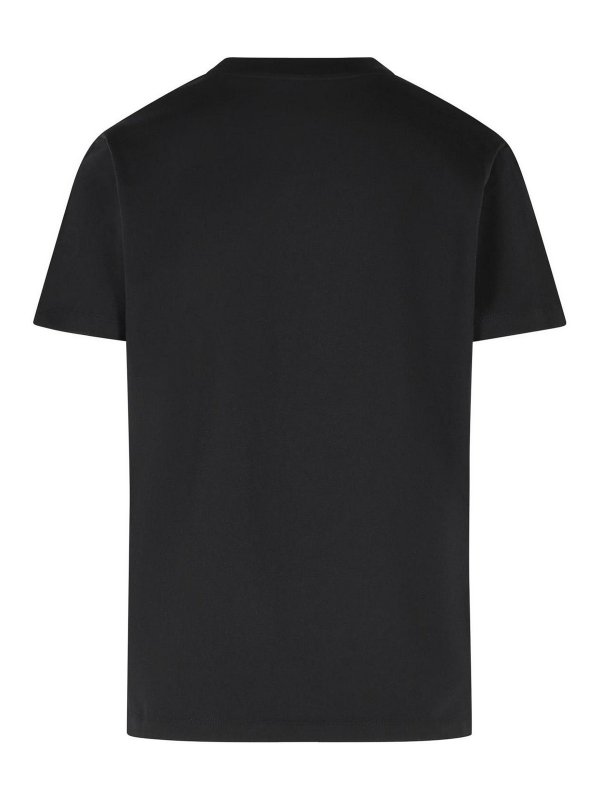 MONCLER: Camisetas online - Camiseta - Negro
