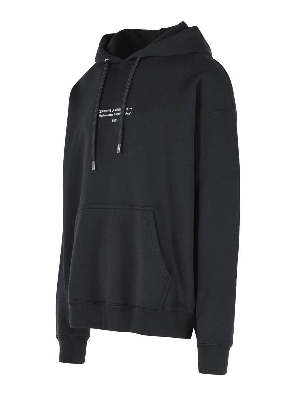 The Best Shops OFF-WHITE: スウェット＆セーター - スウェットシャツ/セーター - 黒