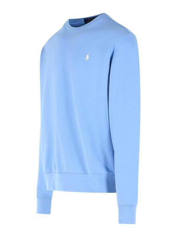 The Best Shops POLO RALPH LAUREN: Sweatshirts & Pulls - Sweat-Shirts - Bleu Clair