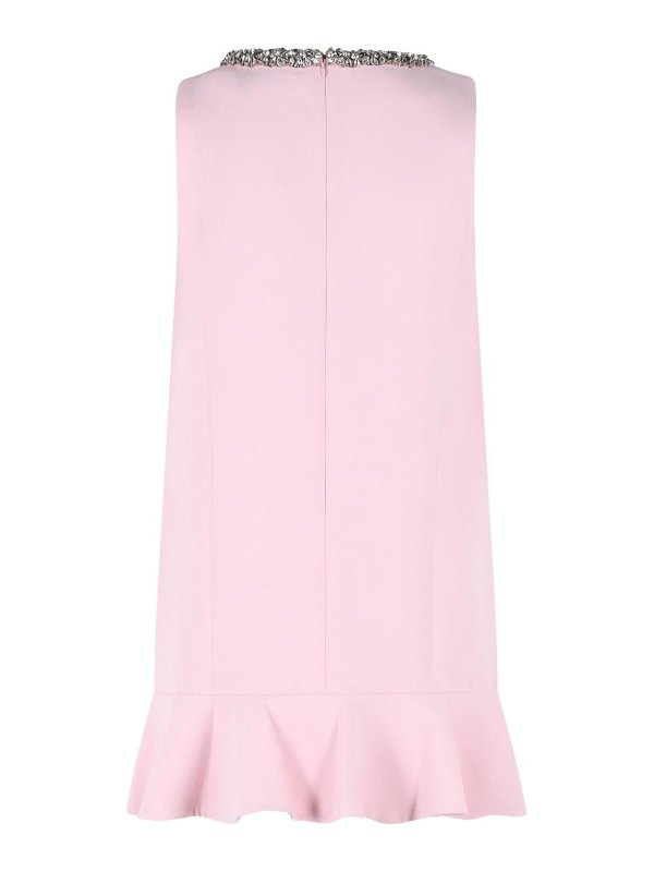 Self Portrait: ニーレングスドレス online - 膝丈ドレス - ヌードカラー