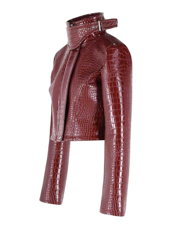 The Best Shops SPORTMAX: カジュアルジャケット - カジュアルジャケット - ダークレッド