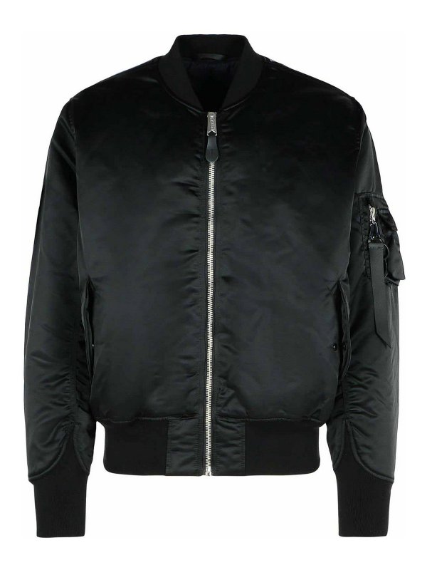 ALPHA INDUSTRIES: ボンバージャケット - ボンバージャケット - 黒