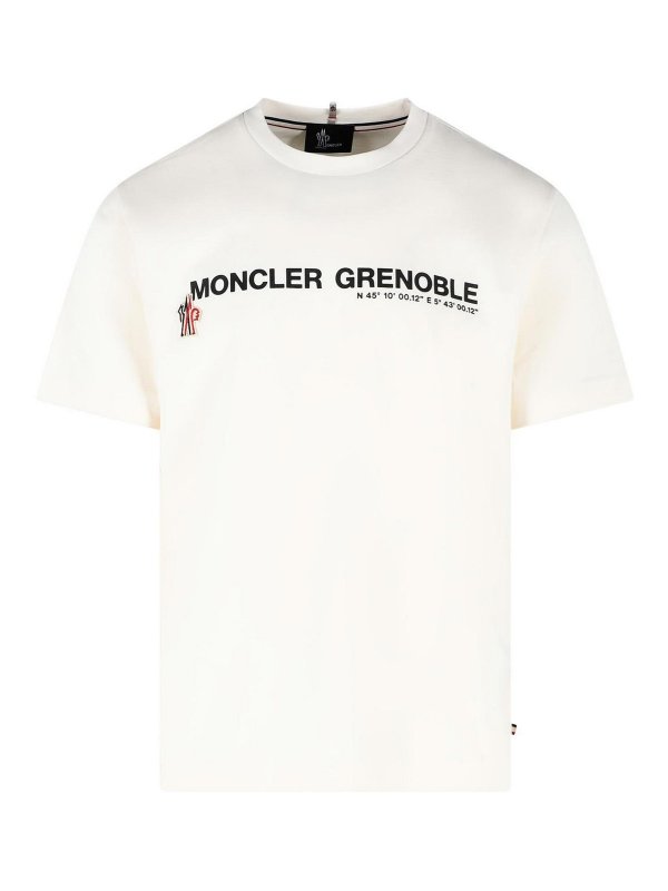 MONCLER: Camisetas - Camiseta - Blanco