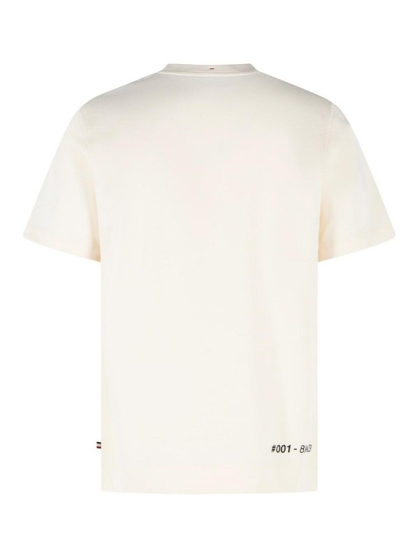 MONCLER: Tシャツ online - Tシャツ - 白