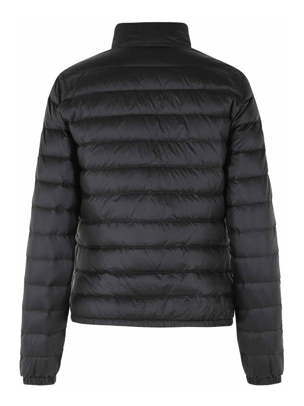 MONCLER: giacche imbottite online - Piumino Lans in poliammide nero