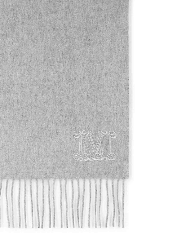 The Best Shops Max Mara: Bufandas y pañuelos - Bufanda - Gris