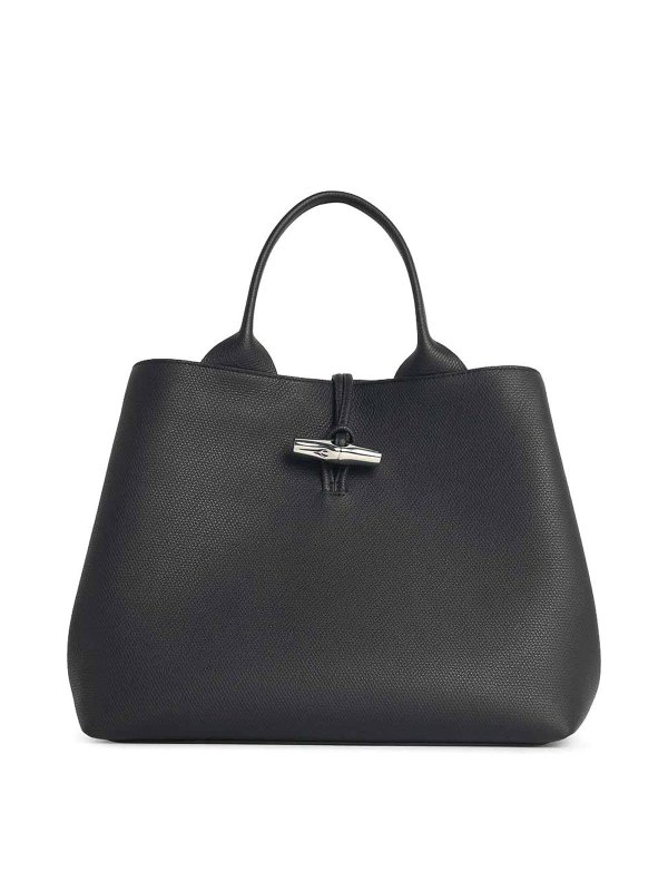 LONGCHAMP: トートバッグ - トートバッグ - 黒