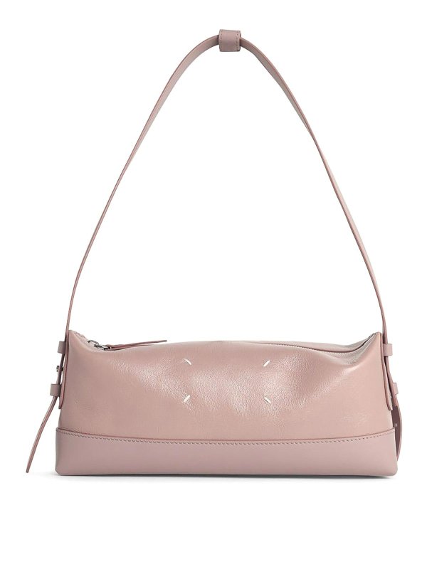 Maison Margiela: ショルダーバッグ - ショルダーバッグ - ヌードカラー