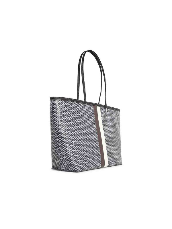 TORY BURCH: shoulder bags online - Racer Blue Cotton Blend Bag