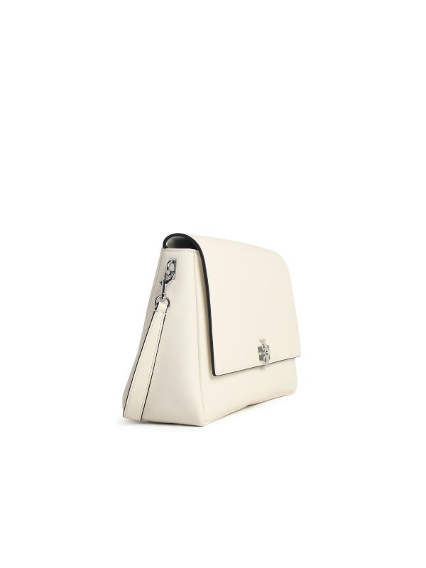 TORY BURCH: shoulder bags online - Medium  White Leather Shoulder Bag