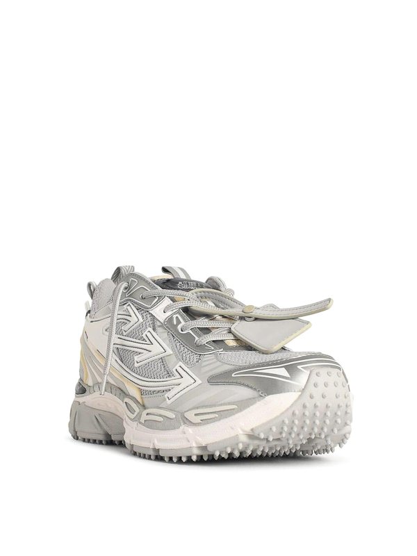OFF-WHITE: Zapatillas online - Zapatillas - Gris