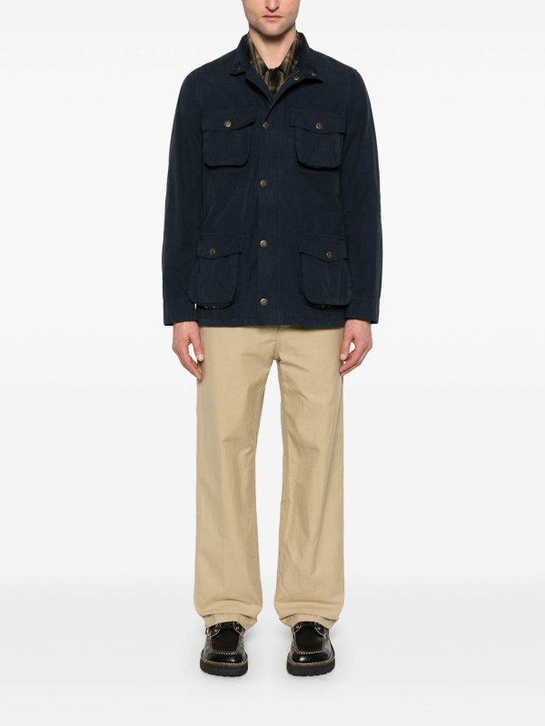 The Best Shops BARBOUR: カジュアルジャケット - カジュアルジャケット - ブルー