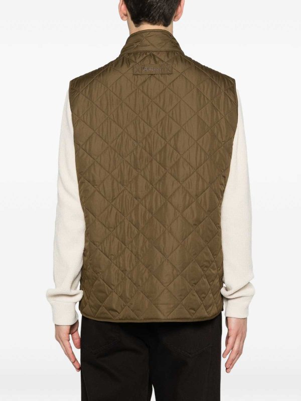 ウェストコート/ジレ - 緑 shop online: BARBOUR