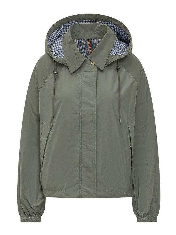 BARBOUR: casual jackets - Broomhill Jacket In Green  X Paul Smith