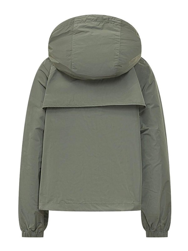 The Best Shops BARBOUR: casual jackets - Broomhill Jacket In Green  X Paul Smith