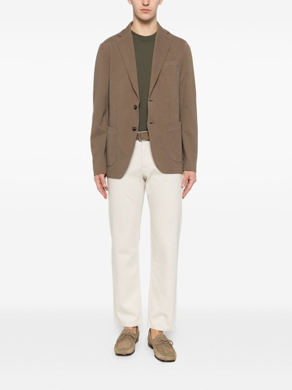 The Best Shops CIRCOLO 1901: blazers - Brown Wool Jacket