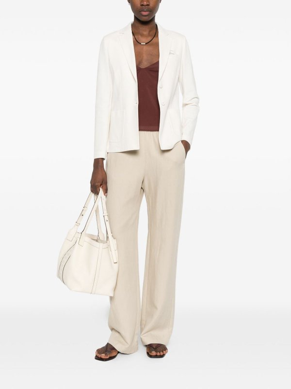 Blazer bianco sporco con tasche Replica 
online: CIRCOLO 1901