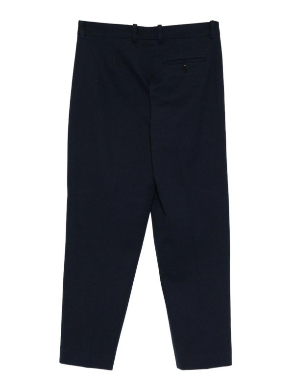 CIRCOLO 1901: pantaloni casual online - Eleganti pantaloni a sigaretta blu scuro