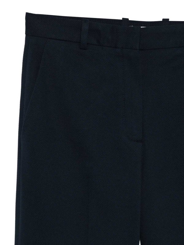 The Best Shops CIRCOLO 1901: pantaloni casual - Eleganti pantaloni a sigaretta blu scuro