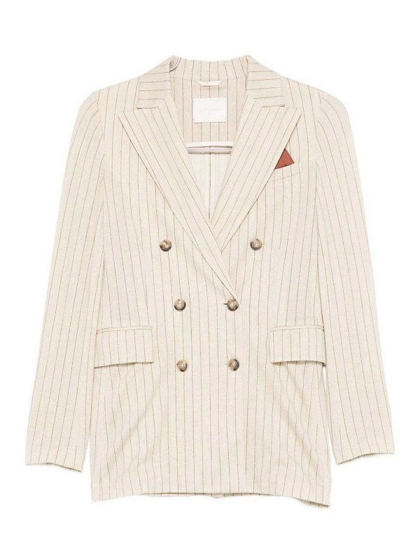 CIRCOLO 1901: Vestes de cost.mes
 - Blazer - Beige
