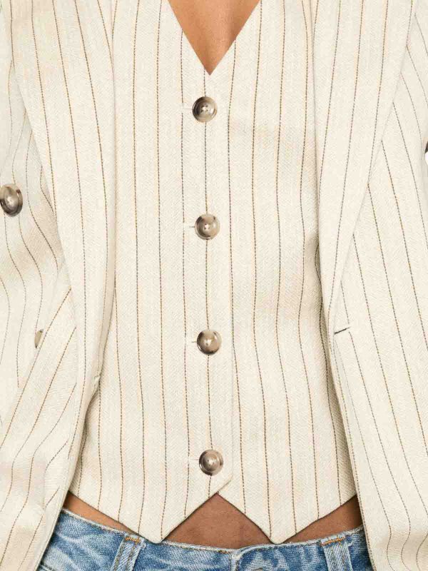 The Best Shops CIRCOLO 1901: Chalecos - Chaleco - Beis