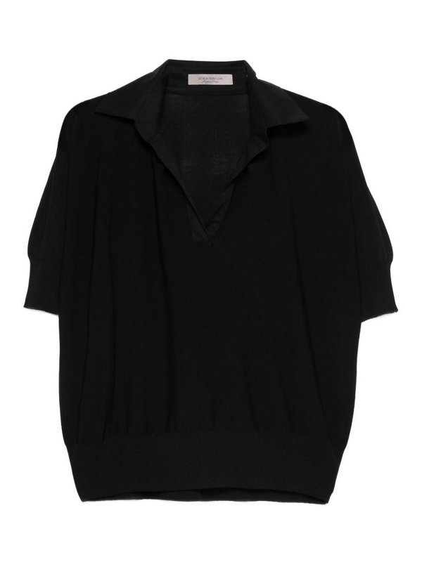 D.EXTERIOR: Poloshirts - Poloshirt - Schwarz