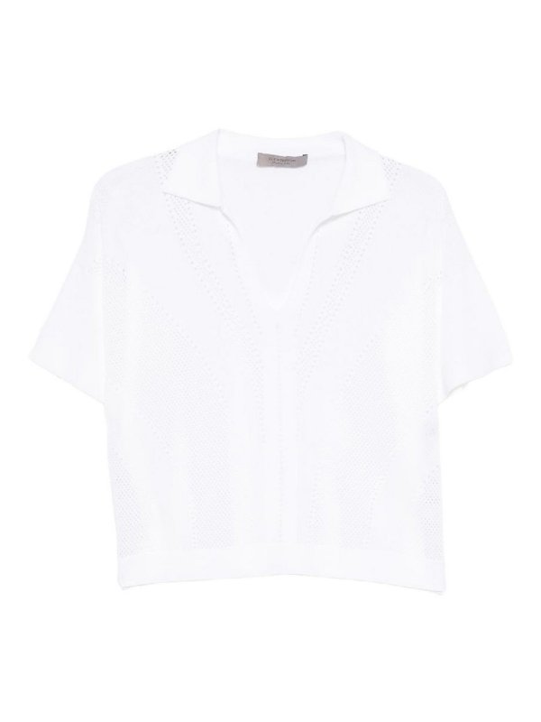 D.EXTERIOR: Polos  - Polo - Blanc