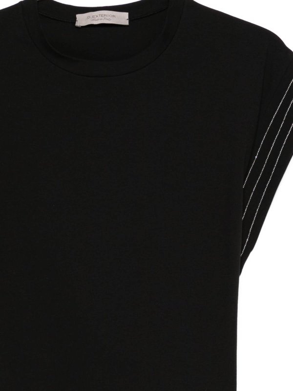 The Best Shops D.EXTERIOR: T-shirts - T-Shirt - Noir