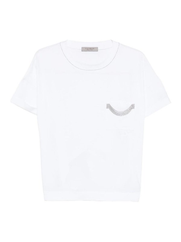 D.EXTERIOR: Camisetas - Camiseta - Blanco