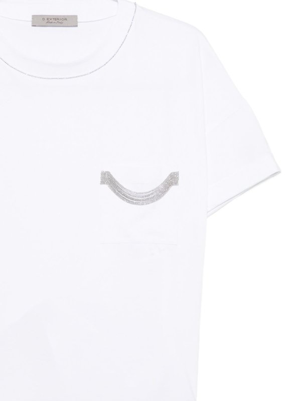 D.EXTERIOR: Camisetas online - Camiseta - Blanco