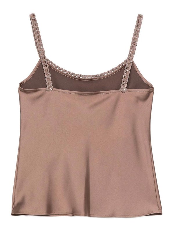 D.EXTERIOR: Tops y camisetas sin mangas online - Top - Marrón