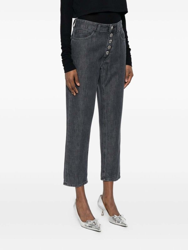 DONDUP buy online Jeans Koons in grigio con bottoni