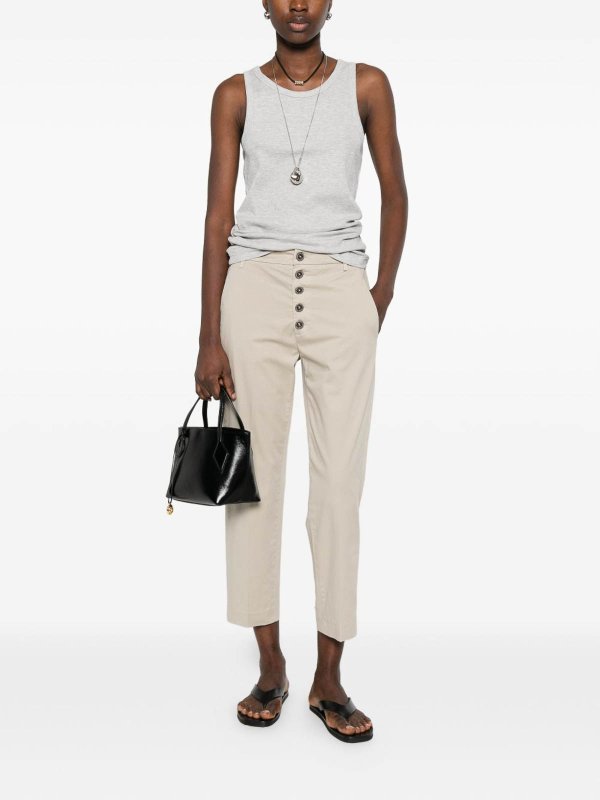 DONDUP: Straight Leg Jeans online - Straight Leg Jeans - Beige