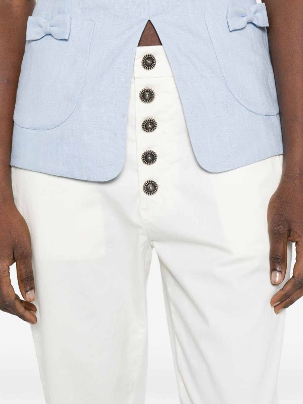 DONDUP: Jeans à jambe droite online - Jean Droit - Blanc