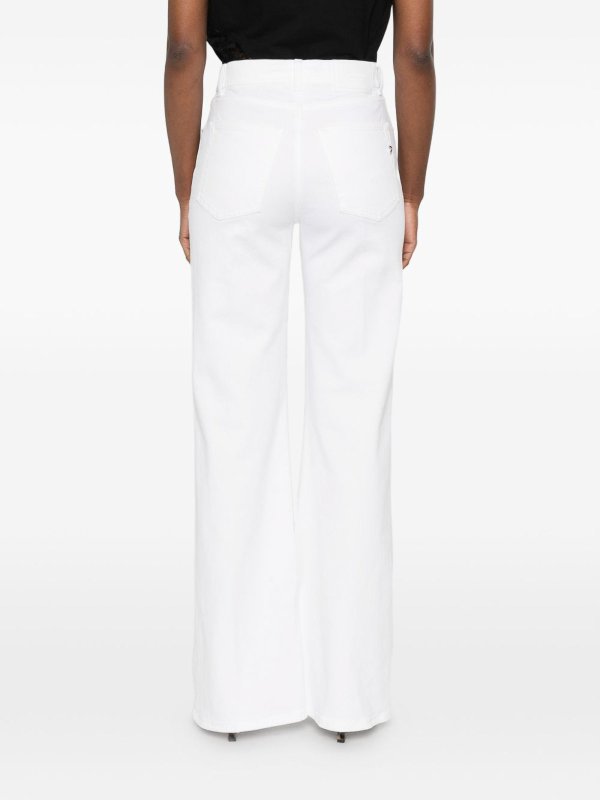 The Best Shops DONDUP: flared jeans - Amber Jeans In Flared White