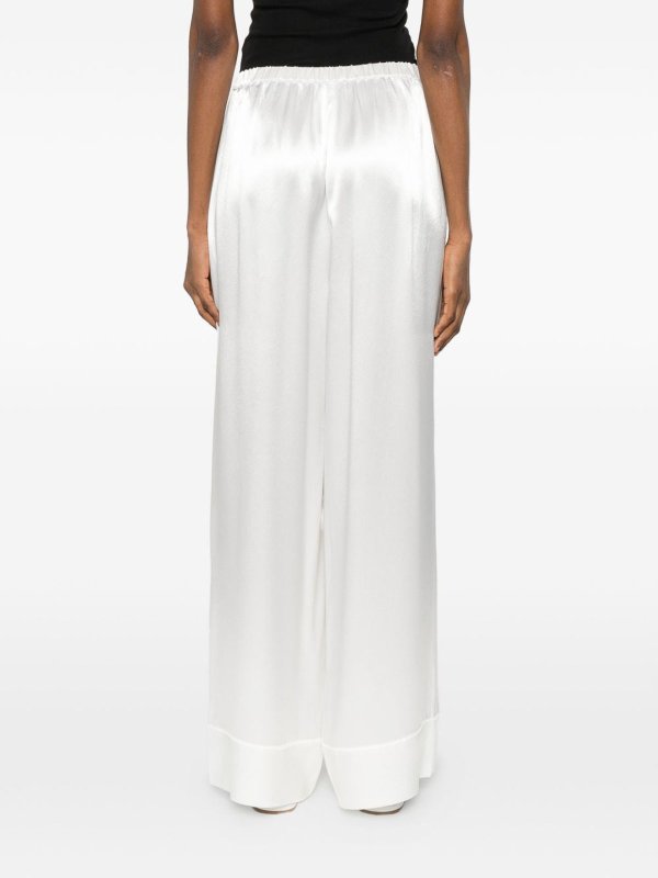 The Best Shops ELEH: Pantalons casual - Pantalons Décontractés - Blanc