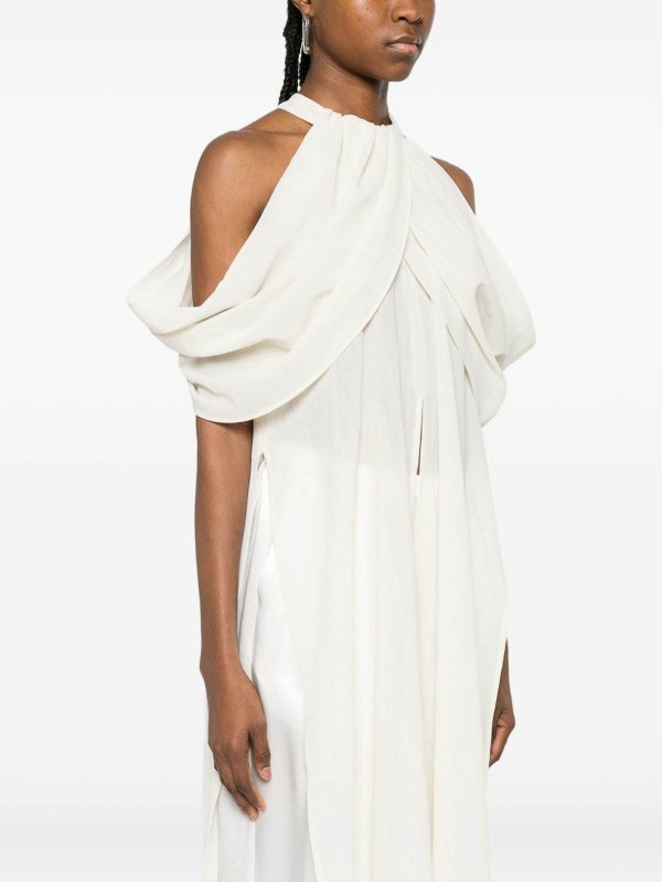 Top In Crema Con Volant Replica 
online: ELEH