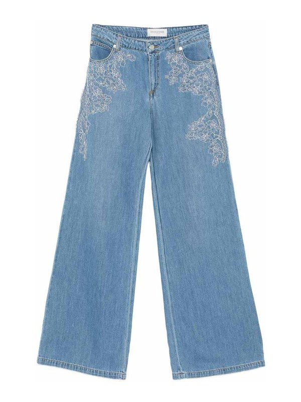 ERMANNO FIRENZE: straight leg jeans - Jeans