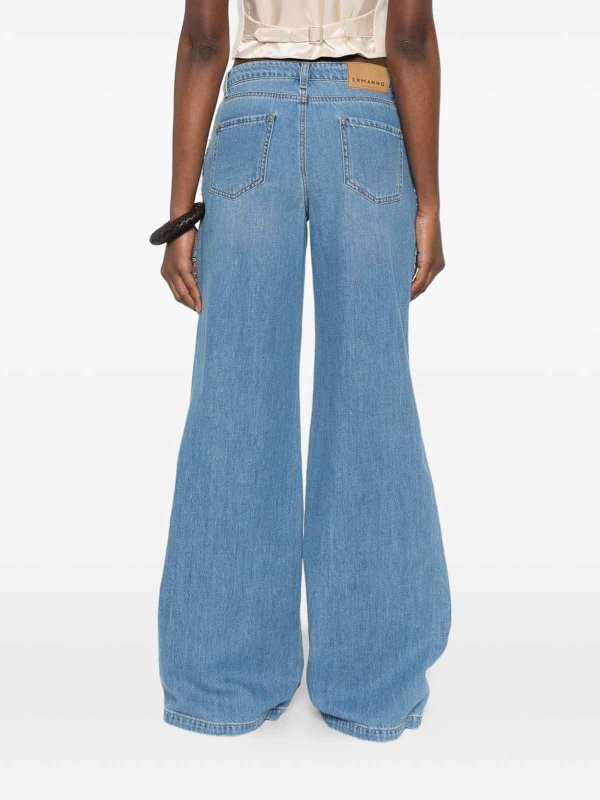 The Best Shops ERMANNO FIRENZE: straight leg jeans - Jeans