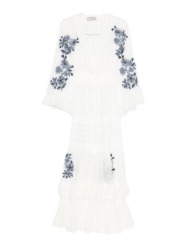 ERMANNO FIRENZE: Maxi robe - Maxi Robe - Blanc