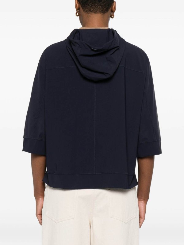 The Best Shops HERNO: Sweatshirts & Sweaters - 3/4 Sleeve Hoodie